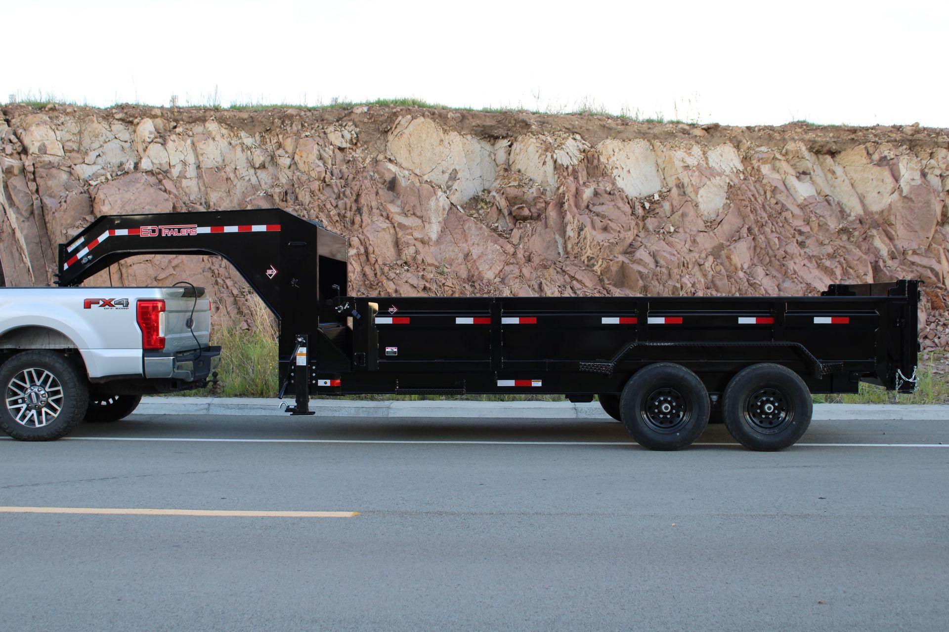 ED Trailers 83 Dump Gooseneck